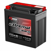 RDRIVE eXtremal Silver 12Ач L+ ССА 200А 150х87х145  YTX14-BS 
