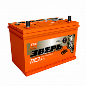 ЗВЕРЬ EFB ASIA 110Ач R+ EN950A  306x175x223  B01