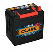 ALPHALINE SD+ 46B19L 44Ач R+ EN400A  187x127x220  B00 (тонкая клемма)